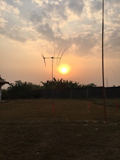 Sunrise in Bangui-P